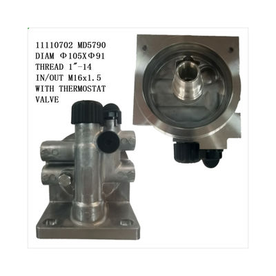 11110708 21030176 Kepala Filter Untuk  Kotak Filter Bahan Bakar Tanpa Katup Termostatik