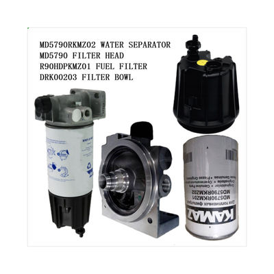 Kepala Filter Pemisah Air MD5790RKMZ02 MD5790 R90HDPKMZ01 Mangkuk Filter Bahan Bakar DRK00203