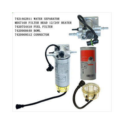 Kepala Filter Diesel 7421462811 7420951277 Untuk KERAX DXI 11/13 3 Lubang Melalui  KERAX DXI 11/13