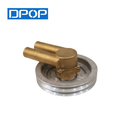 DPOP Pompa air laut mentah 21214596 3858229 Double V Belt Pulley untuk Volvo Penta 4.3, 5.0, 5,7 GL