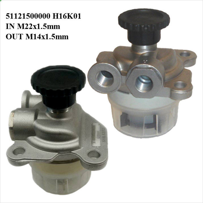 51121500000 51121500001 51121500002 61121500001 MAN Pompa Bahan Bakar DI M22x1.5 KELUAR M14 x 1.5