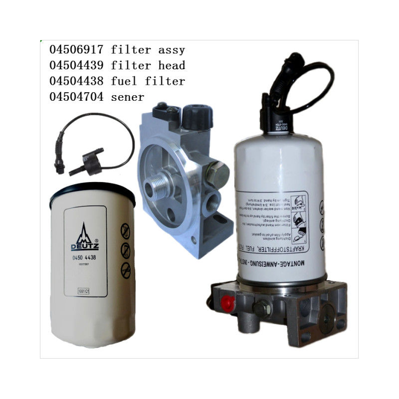 Perangkat Filter 04506917 04504439 04295976 04295664 04504438 Untuk Deutz TCD7.8L6