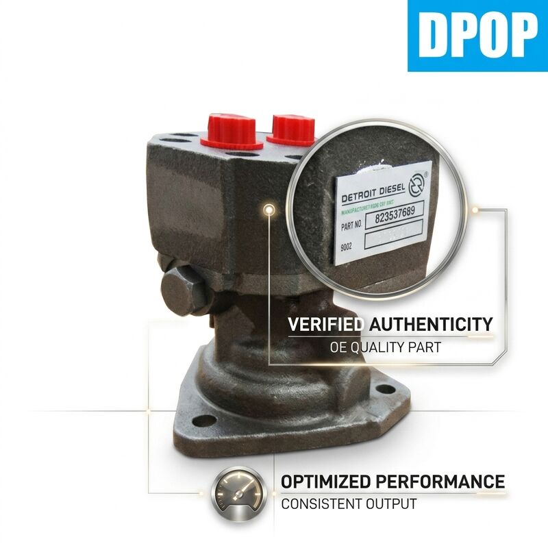 23537686 23532981 Detroit Diesel Fuel Transfer Pump Kompatibel dengan Seri 60 12.7L 14L 11.1L Bagian Truk Mesin